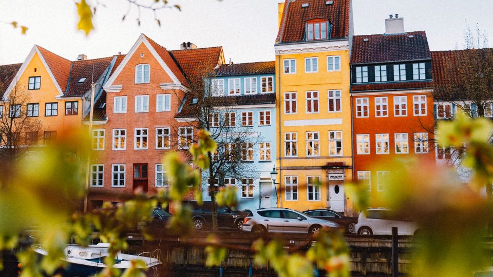 Farbenspiel der Häuser in Kopenhagen - Dänemark