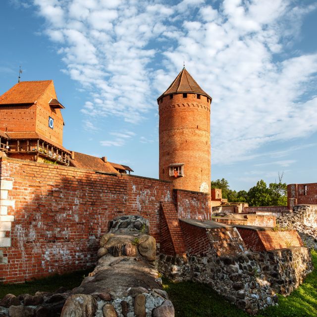 Burg Turaida, nordöstlich von Riga in Lettland